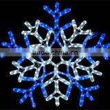 2D Snowflake Shaped Led Rope Light Motifchristmas Decoration Light for Outdoor Use thumbnail-3