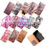2015 Newest Printed Wallet Flip Leather Mobile Cell Phone Case For BQ More Model thumbnail-1