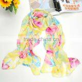 Chiffon Long Scarf With Good Quality thumbnail-1