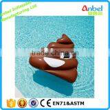 Giant Poop Emoji Pool Float Inflatable Emoji Floating thumbnail-2