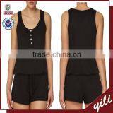 2015 New Fashion Sleeveless Women Short Floral Playsuit thumbnail-1