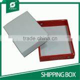 WAX-COATED CARDBOARD SHIPPING BOXES FOR PACKING FOOD WITH EMBOSSING LOGO thumbnail-5