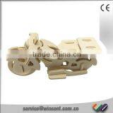 EN71 CE Approved Plywood Motorcycle 3D Puzzle thumbnail-1