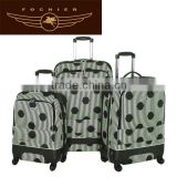 luggage with pocket made luggage trolley case