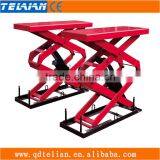 3.2T Two Cylinder Portable Mid Rise Scissor Lift thumbnail-1