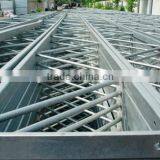 prefabricated galvanized steel structure space truss structure
