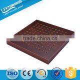 Wood Veneer Mdf Perforated Acoustic Panel thumbnail-2