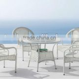 new classic white rattan garden outdoor furniture