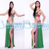 SWEGAL 2013 SGBDT13058 1colors green lady fashion sexy belly dance modern skirts