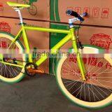 wholesale chinese factory 26inch aluminum frame alloy fixed bike bicycles fixie for adult