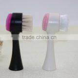 Newly Skin Care Two Sides Silica Gel Add Bristles Face Brush Massage for Women&men Supplier's Choice thumbnail-1