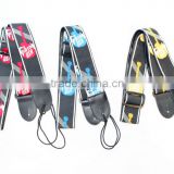 brand guitar strap/ electric guitar /bass strap cotton customized embroidery Dermal head