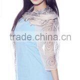 Women High Quality Fashion Printing All March Long Scarf thumbnail-1