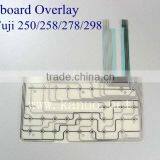 Keyboard Overlay for Fuji Frontier 250/258/278/298