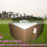 2013 Perfect Outdoor Rattan Table in Foshan Easy Put