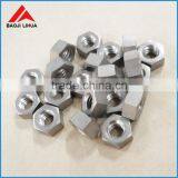 Lihua best selling titanium gr2 hex nuts