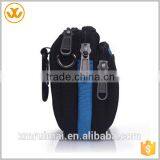 Hot Selling High Quality Polyester Leather Black Printed Waist Belt Bag thumbnail-2