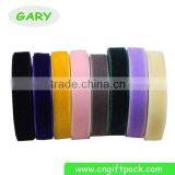 Purple Double Side Velvet Gift Decoration Ribbon 3/8" thumbnail-5