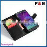 For Samsung Galaxy Note4 Leather Case,Factory Price For Samsung Note 4 Case thumbnail-2