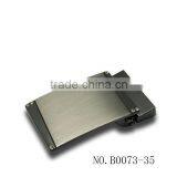 Newest Fashion Simple Zinc Alloy Two Joint Belt Buckle thumbnail-1