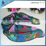 Korean Style Low Price Hijab Scarf / Hijab Shawl Floral Fashion Scarf thumbnail-1