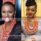 Wholesale African Costume Long Chain Jewelry Set Bridal Jewelry Sets thumbnail-1