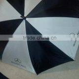 30" Wooden Shaft Stick Leading Factory Cheap Golf Gifts Umbrella thumbnail-3