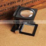 Mini LED Illuminated Folding Linen Tester Magnifier /Cloth Magnifier