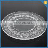 LXHY-P269 Hand Press Round Glass Dinner Plates for Restaurant Quality Choice thumbnail-3
