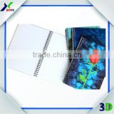 3D Fashion Lenticular Hard Cover School Notebook