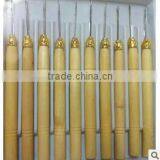 Cheap Hair Hook Needles Clamp Wood Needle Hook For Hair Extension Tools