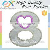 Trade Assurance Iron-on Embroidered Applique Number thumbnail-1