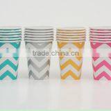 Wave Wholesale Party Disposable Paper Cup Cheap Beverage Paper Cup