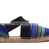 Ethnic Trend Slip on Fashion Hemp Shoe Jute Sole Ladies Flat Shoes Women Shoes 2016 Espadrille thumbnail-2
