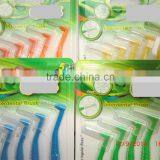 "L" Style Interdental Brush Picks SSS, SS, S, M, China Manufacturer, OEM Offered thumbnail-6