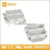 HDD-144-Copper Alloy Material Industrial 144 Pins Current 10A Voltage 250V Heavy Duty Connector,Male Female Crimp Terminal