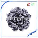 Bright Vibrant Colours Bow Resin Crafts Flat Back Resin Flower in AB Colors thumbnail-2