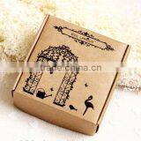 Disposable Custom Printed Food Kraft Lunch Paper Box for Food