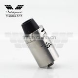 mutation x v5 rda stainless steel by indulgence authentic
