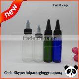 Screen Printing 30ml/1oz e Liquids Bottles Twist off Cap Long Dripper Twist Caps thumbnail-1
