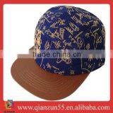 Free Shipping Hockey Caps Washed Jeans Hat 5 Panel Colorful Hats