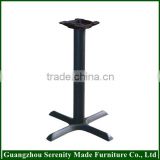 2016 Guangzhou wholesale furniture cast iron dining restaurant table base 4 legs