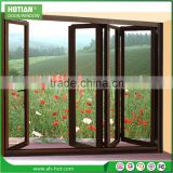Tilt & turn windows impacted glass wood grain color aluminum window aluminum tilt and turn window