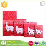 custom luxurious red packet in china