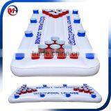 Inflatable Beer Table/Factory Supply PVC Inflatable Pong Table for Water Games