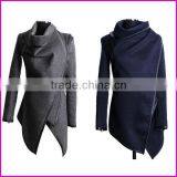 New Women Warm Wool Slim Long Trench Parka Peacoat Outwear Overcoat Coats Jacket thumbnail-3
