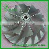 Custom Stainless Steel Cnc Machining Impeller, Precision Turbo Cnc Machining Impeller thumbnail-3