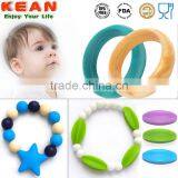 Animal Shape Teething Baby Colorful Silicone Baby Chewing Silicone Bracelet thumbnail-1