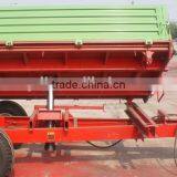Hot Sale Euro Style Tractor Use Hydraulic 2 Ton, 3 Ton Farm Tipping Trailer, Rear and Side Tipping With CE Certification thumbnail-5