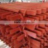 Red Painted Angle Metal Posts thumbnail-2